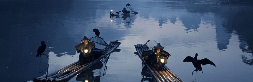 Cormorant Fishermen, Remote China- Rick Sammon,