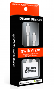 Delkin Devices -quik VIEW Reader52-Box_Mockup_Front