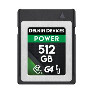 512GB POWER CFexpress™ Type B G4 Memory Card