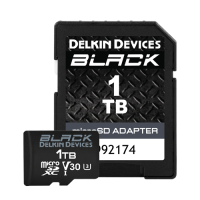 Delkin 1TB BLACK UHS-I (V30) microSDXC Memory Card