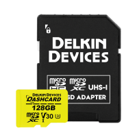 Delkin 128GB DASHCARD UHS-I (V30) microSDXC Memory Card